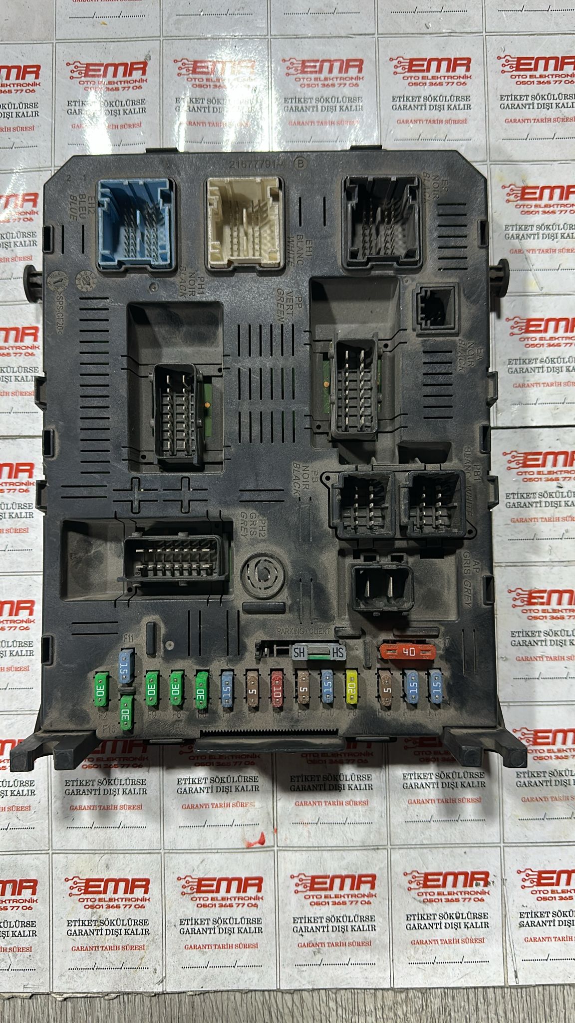 PEUGEOT 307 407 BSİ BEYNİ 9663510580